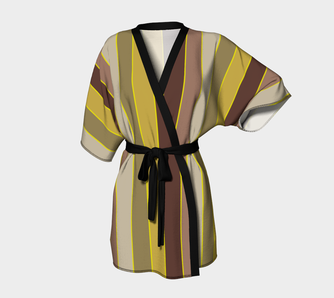 Blanket Stripe Kimono Robe preview