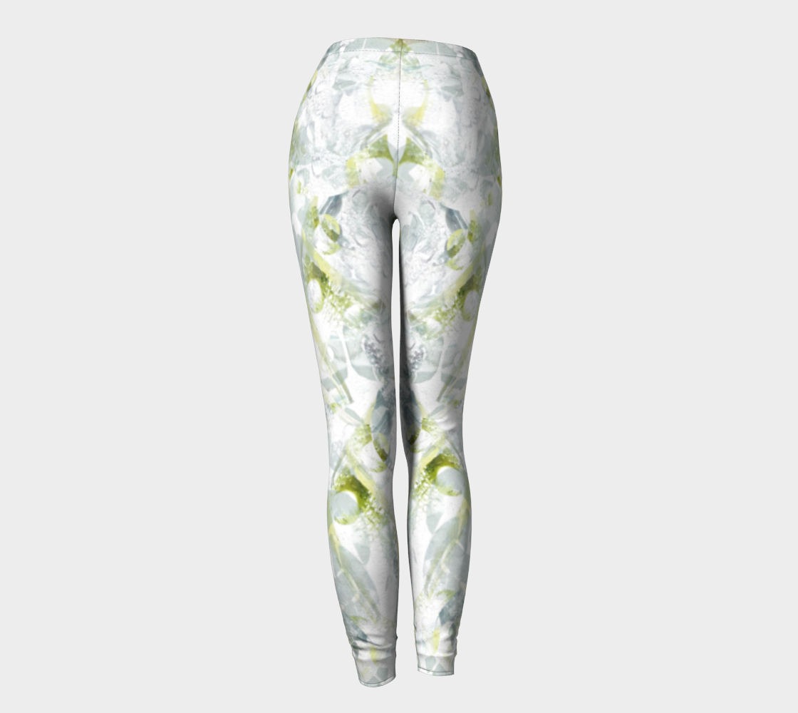 Spring Equinox 2 High Waist Leggings by Laura Davis Art Studio preview #4
