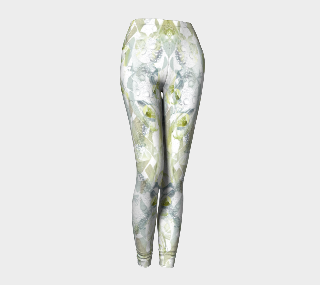 Spring Equinox 2 High Waist Leggings by Laura Davis Art Studio preview #1