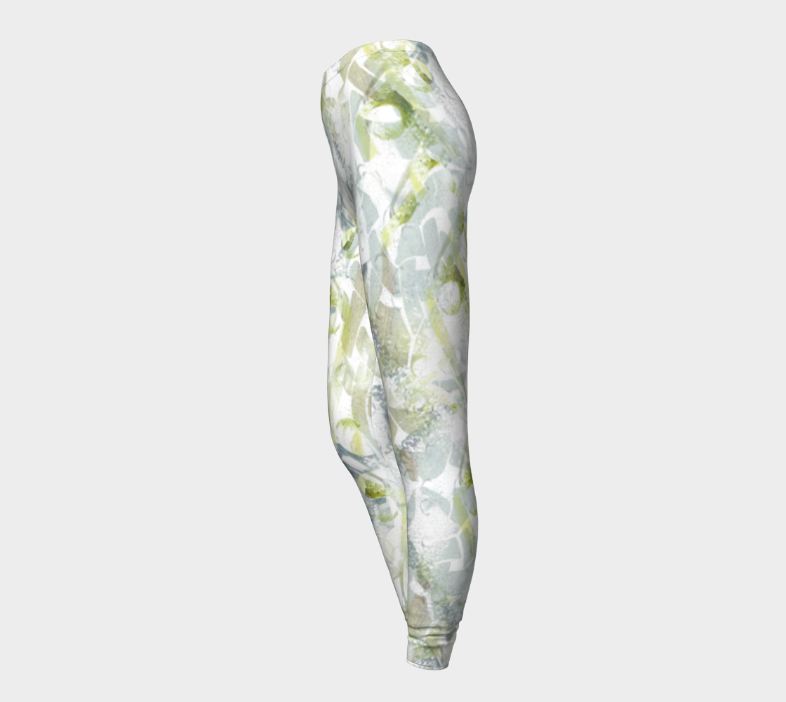 Spring Equinox 2 High Waist Leggings by Laura Davis Art Studio preview #3