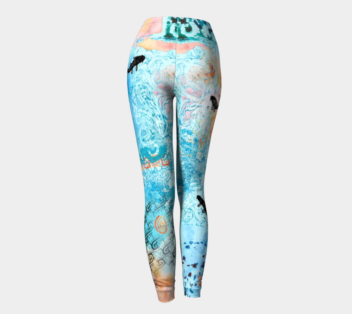 River of Paradise Leggings preview #4