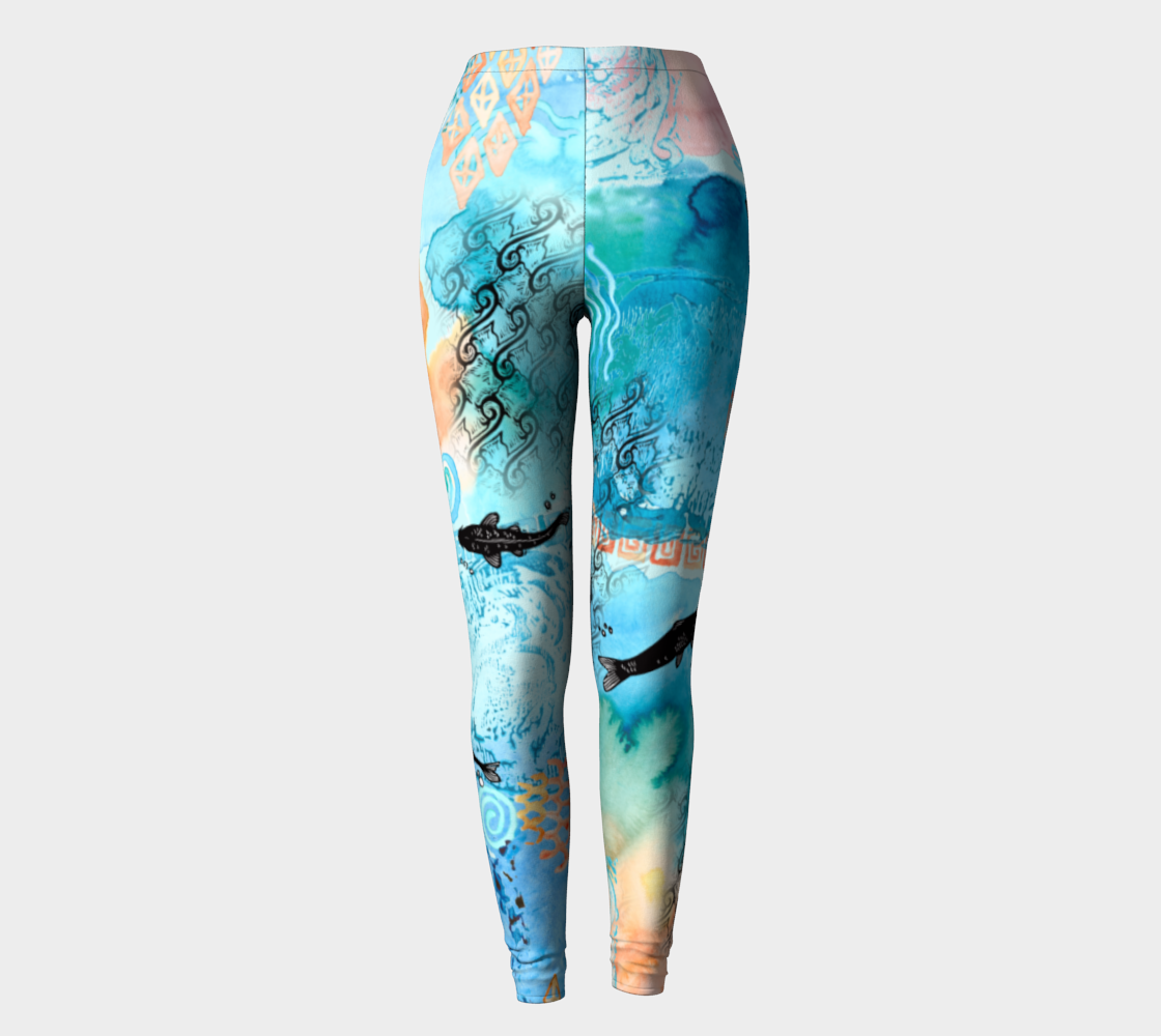 River of Paradise Leggings preview #2