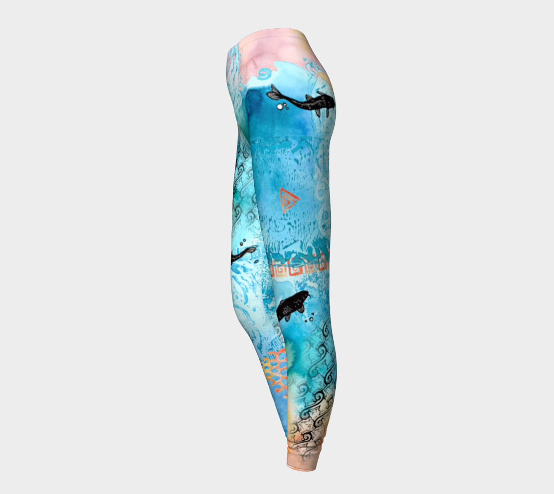 River of Paradise Leggings preview #3