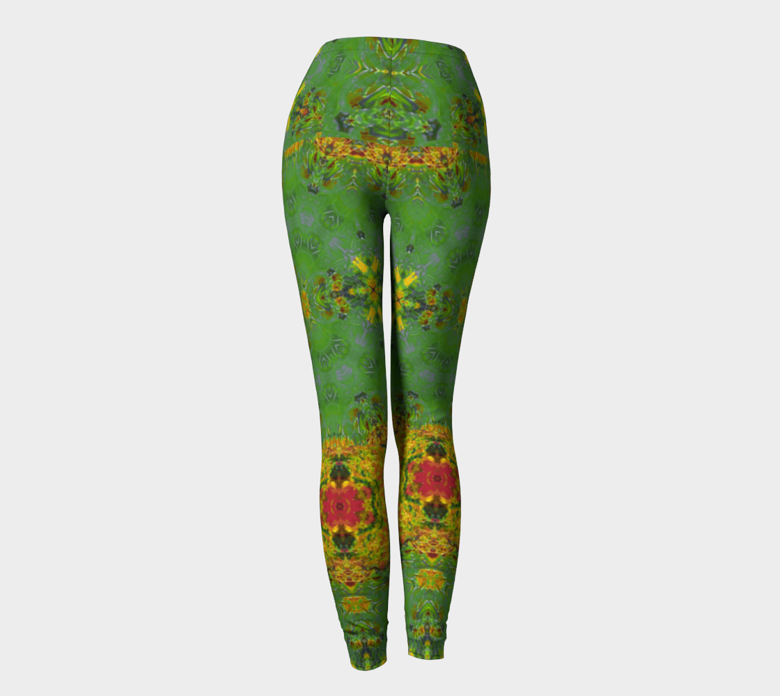 Becket Royal Paisley Firefly Leggings preview #4