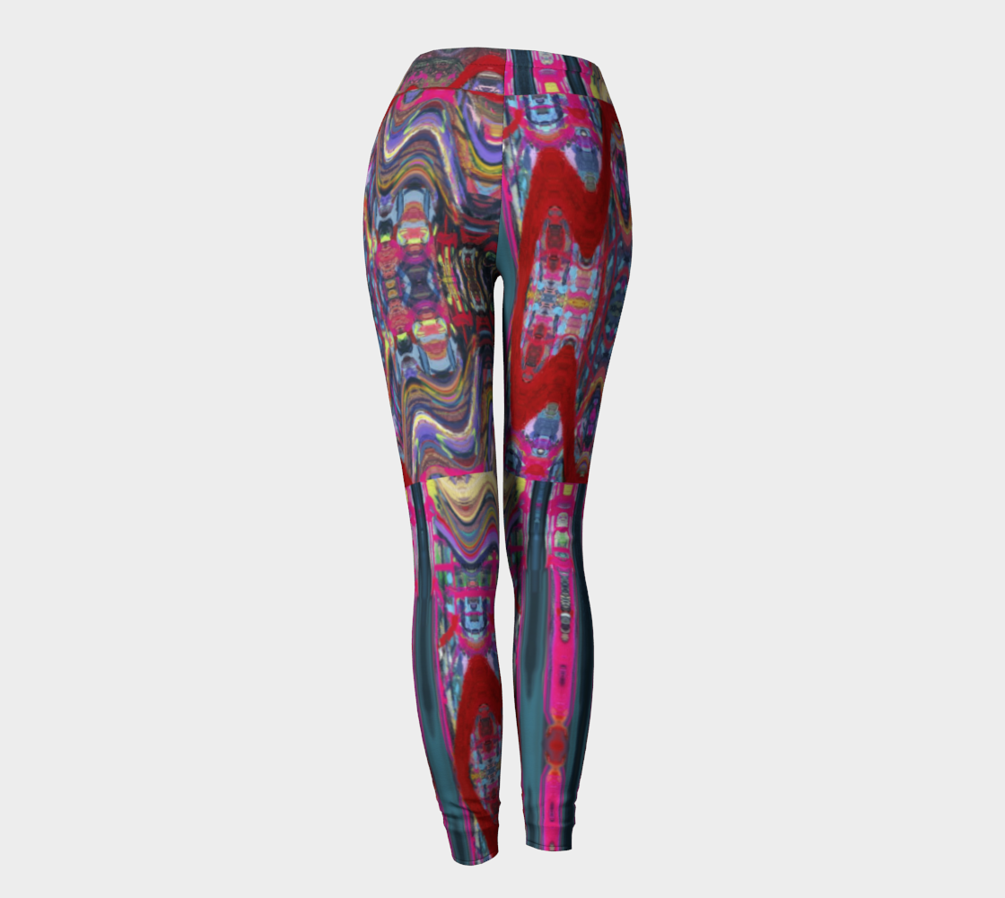 Racing Coaster Fanatical-Fan Leggings preview #4
