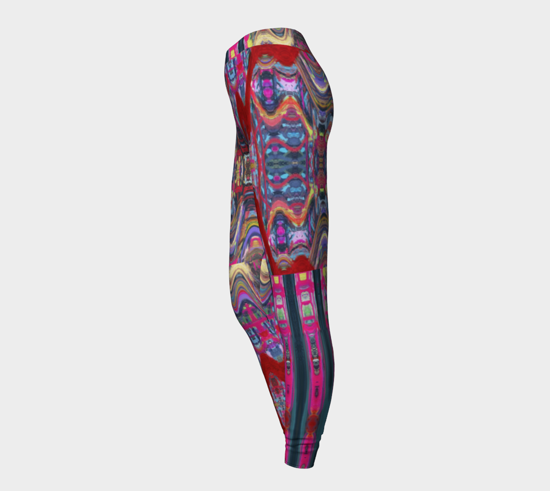 Racing Coaster Fanatical-Fan Leggings preview #3
