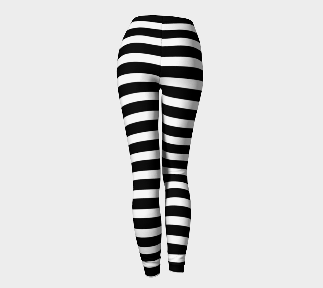 Black and White Horizontal Striped preview #4