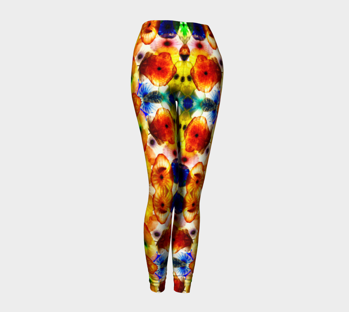 Fragile Flowers Leggings preview #1