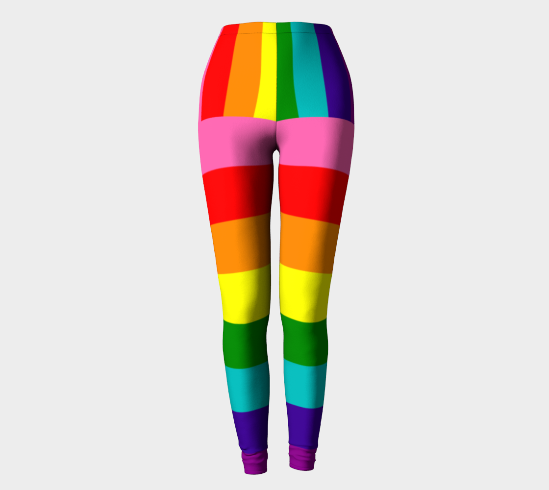 8 Stripes LGBT Rainbow Flag Striped Pattern preview