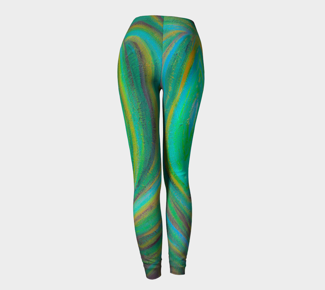 Leggings Palm tree Heart Collection preview #4