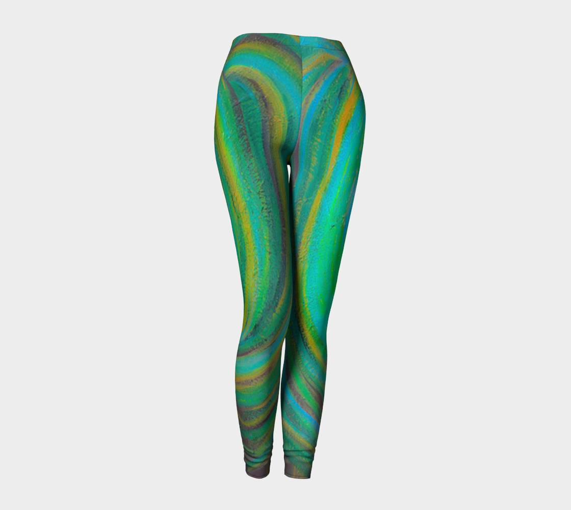 Leggings Palm tree Heart Collection preview #1