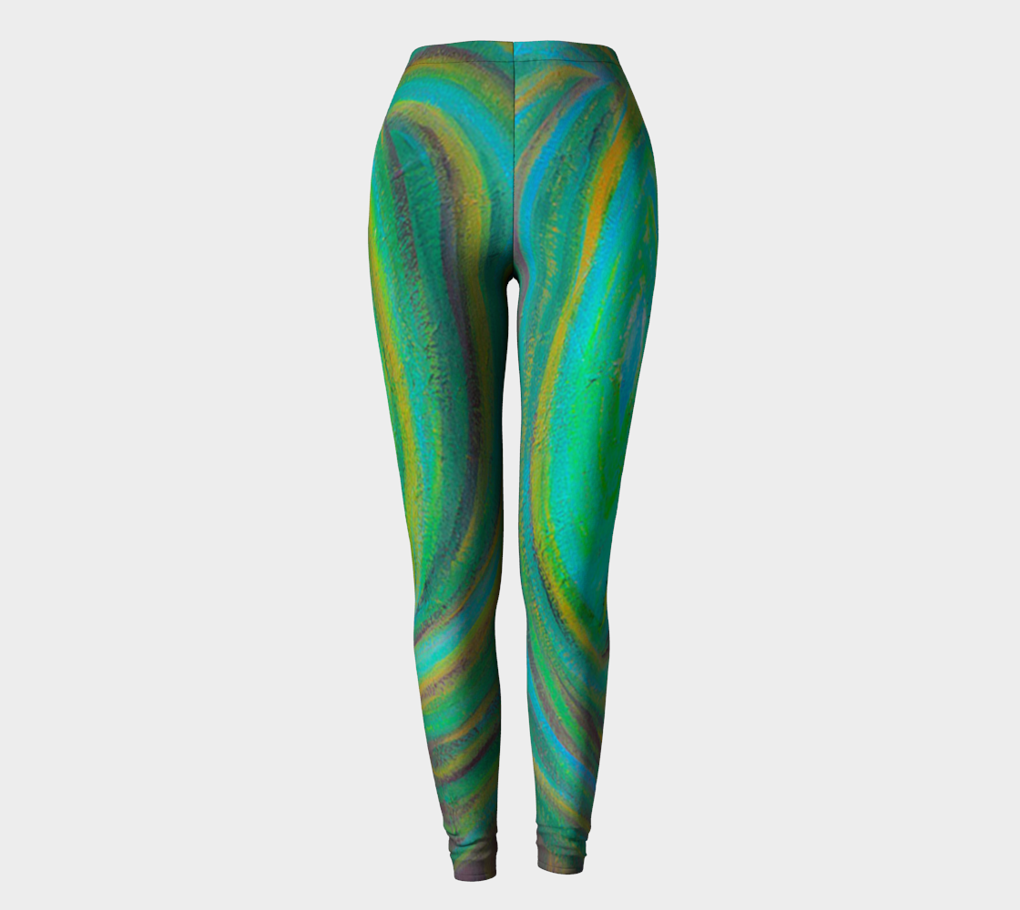 Leggings Palm tree Heart Collection preview