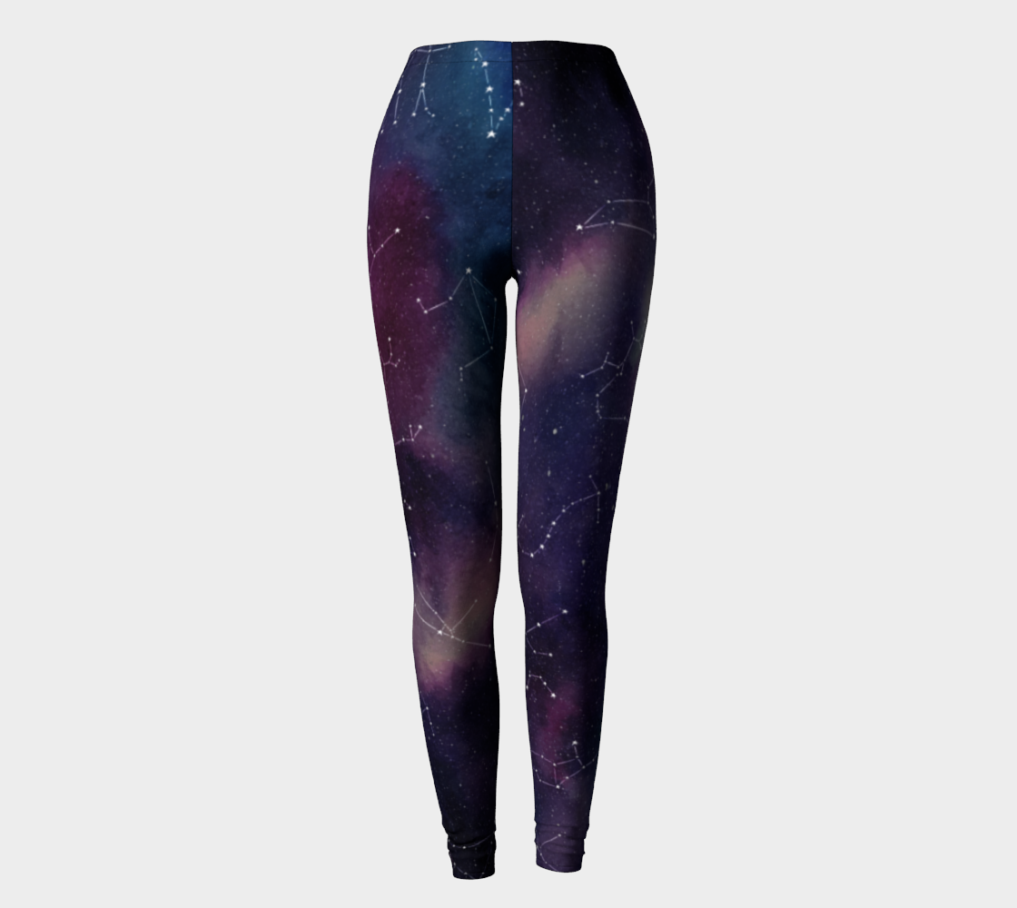 Zodiac galaxy leggings preview