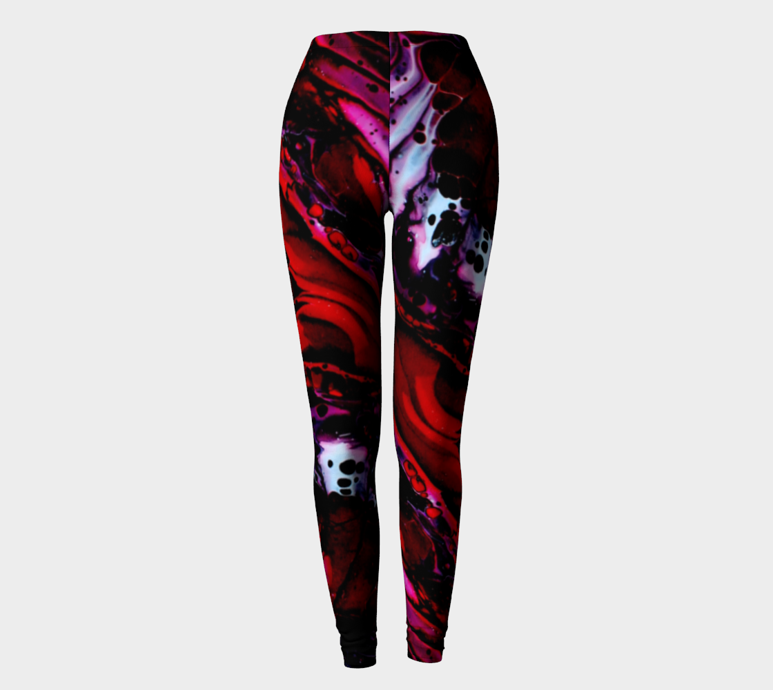 Rich Reds Leggings preview