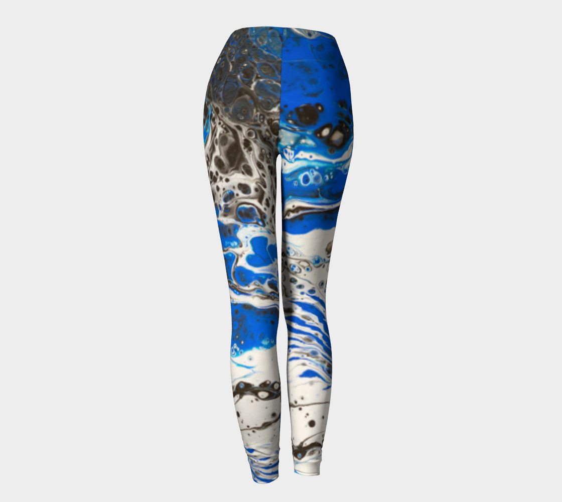 Brilliant Blue Leggings preview #4