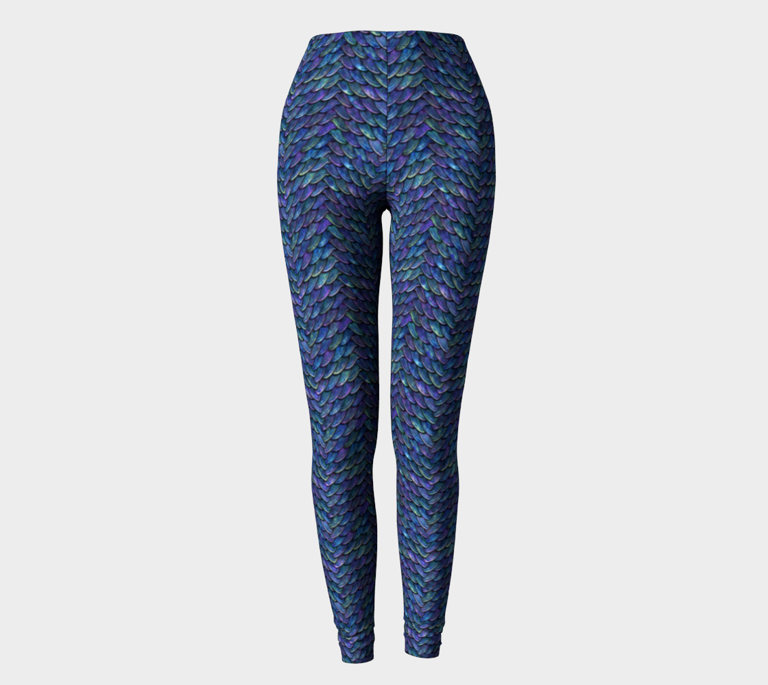 Blue Purple Mother of Dragons Leggings preview