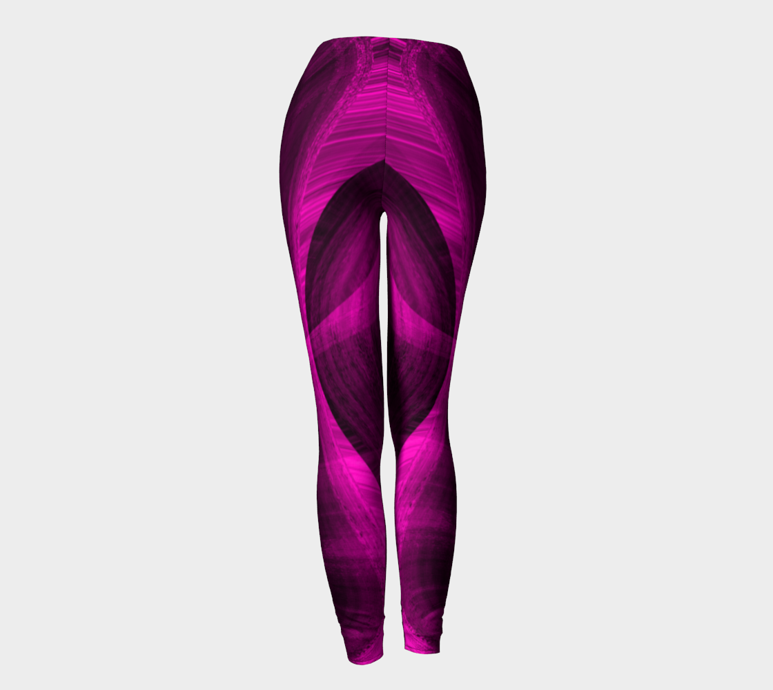 Pinkish Black Hole Leggings preview #4