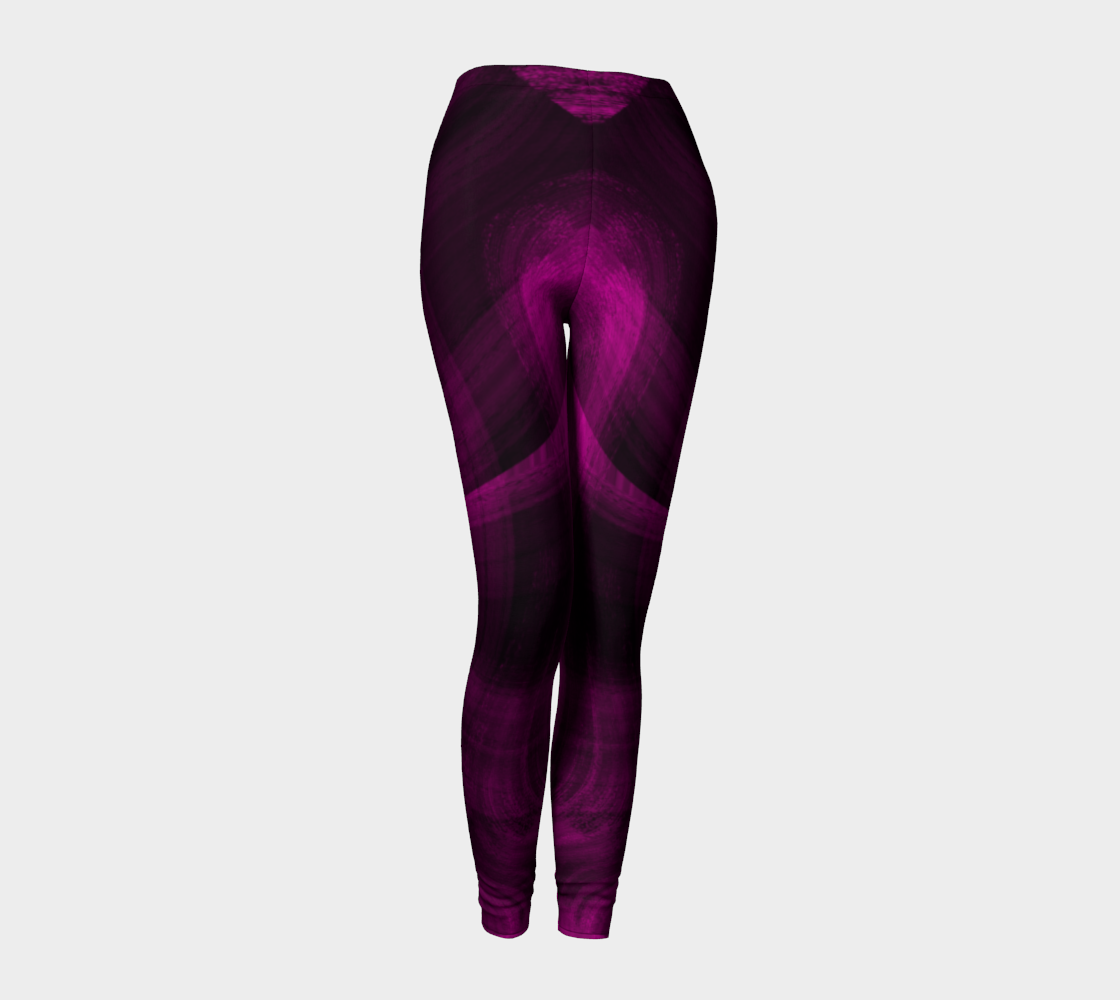 Pinkish Black Hole Leggings preview #1