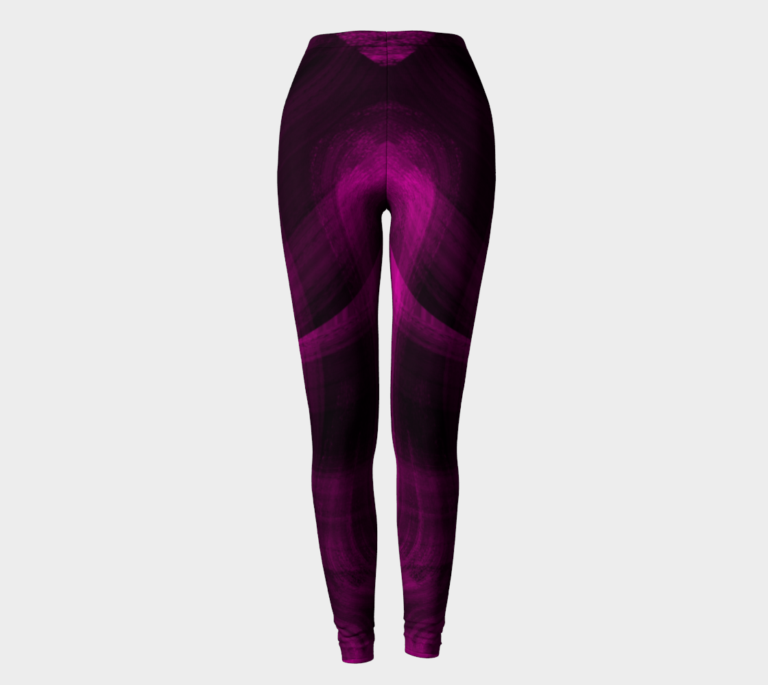 Pinkish Black Hole Leggings preview #2
