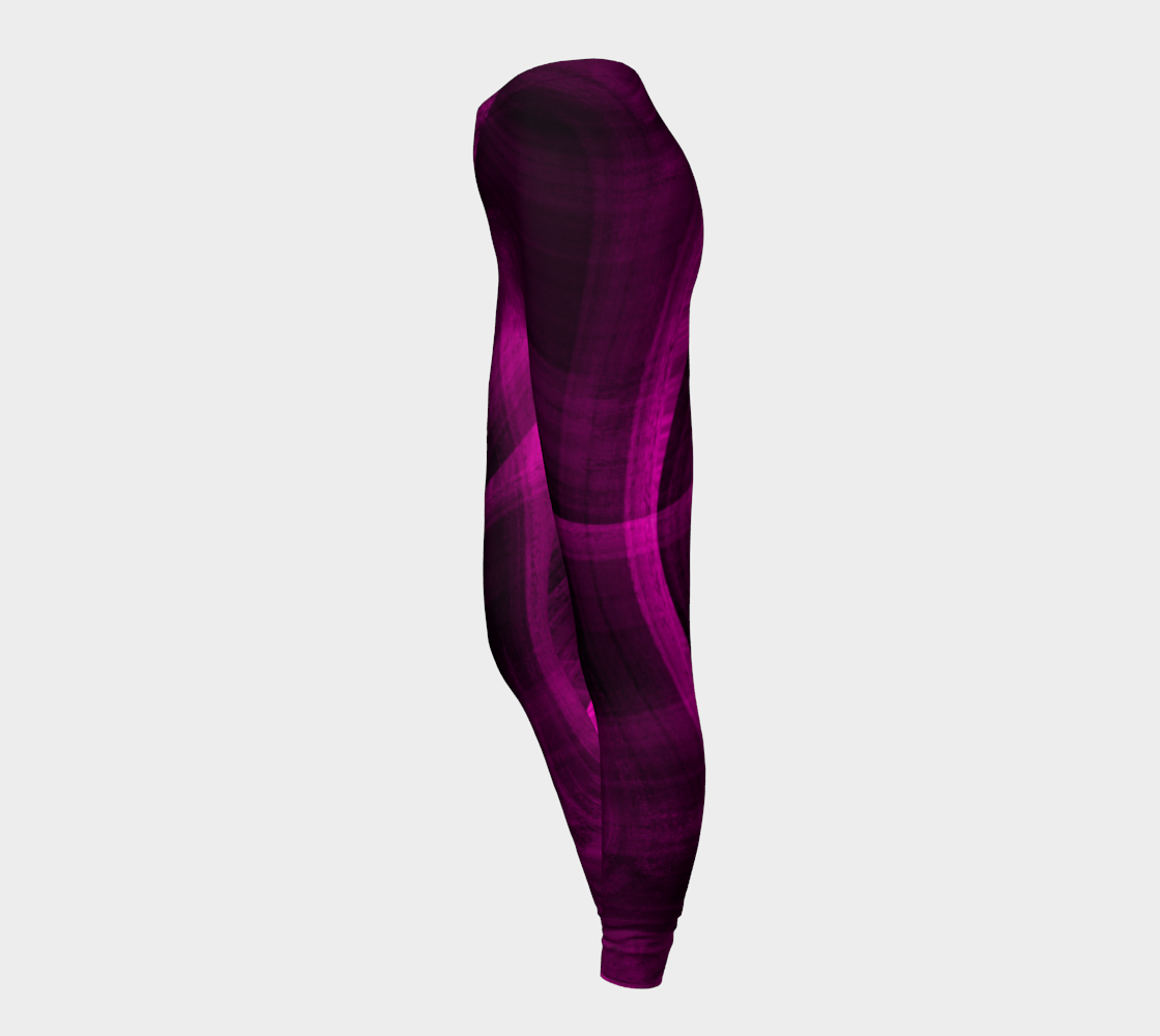 Pinkish Black Hole Leggings preview #3
