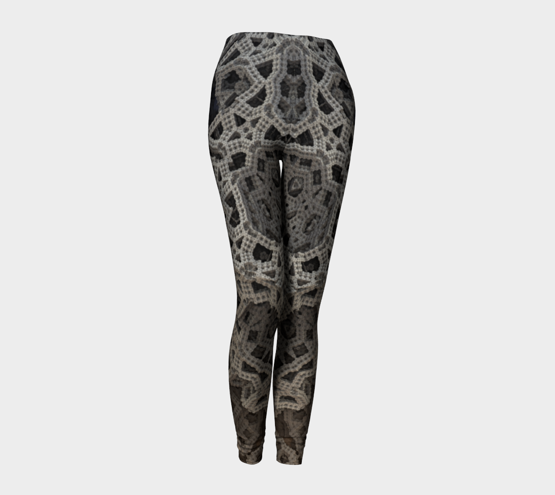 Architectural Coral Chain Leggings preview #1