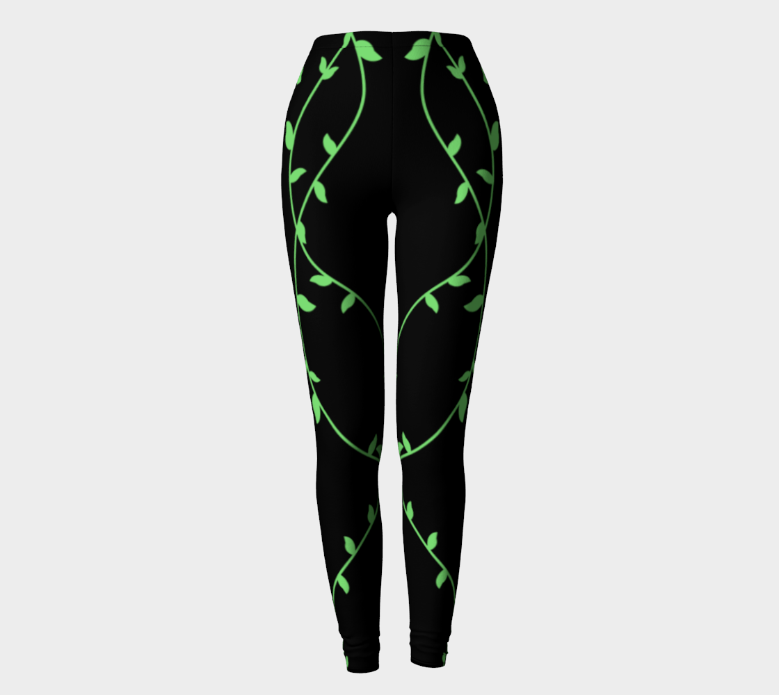 HQ Double Ivy Black Variant Leggings preview