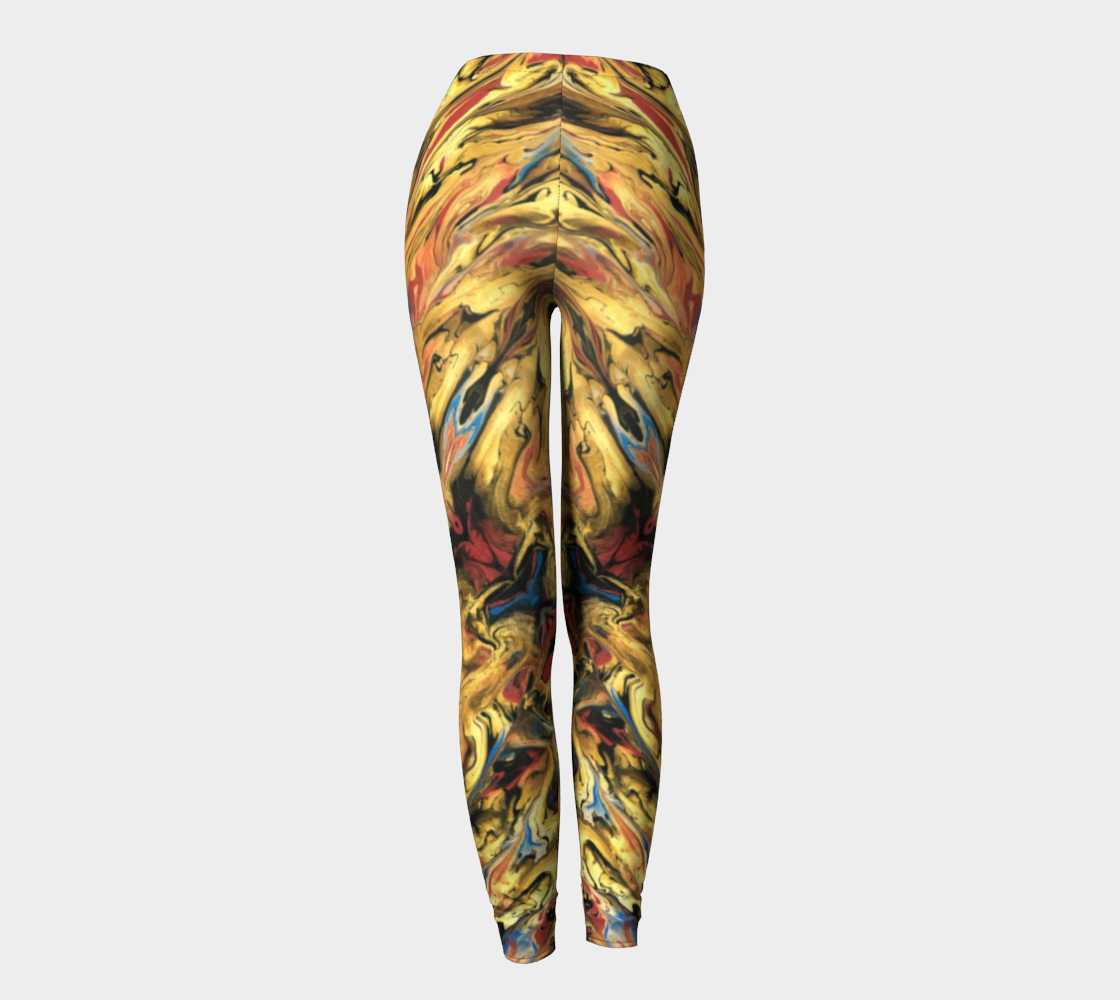 Lava Gold Leggings preview #4