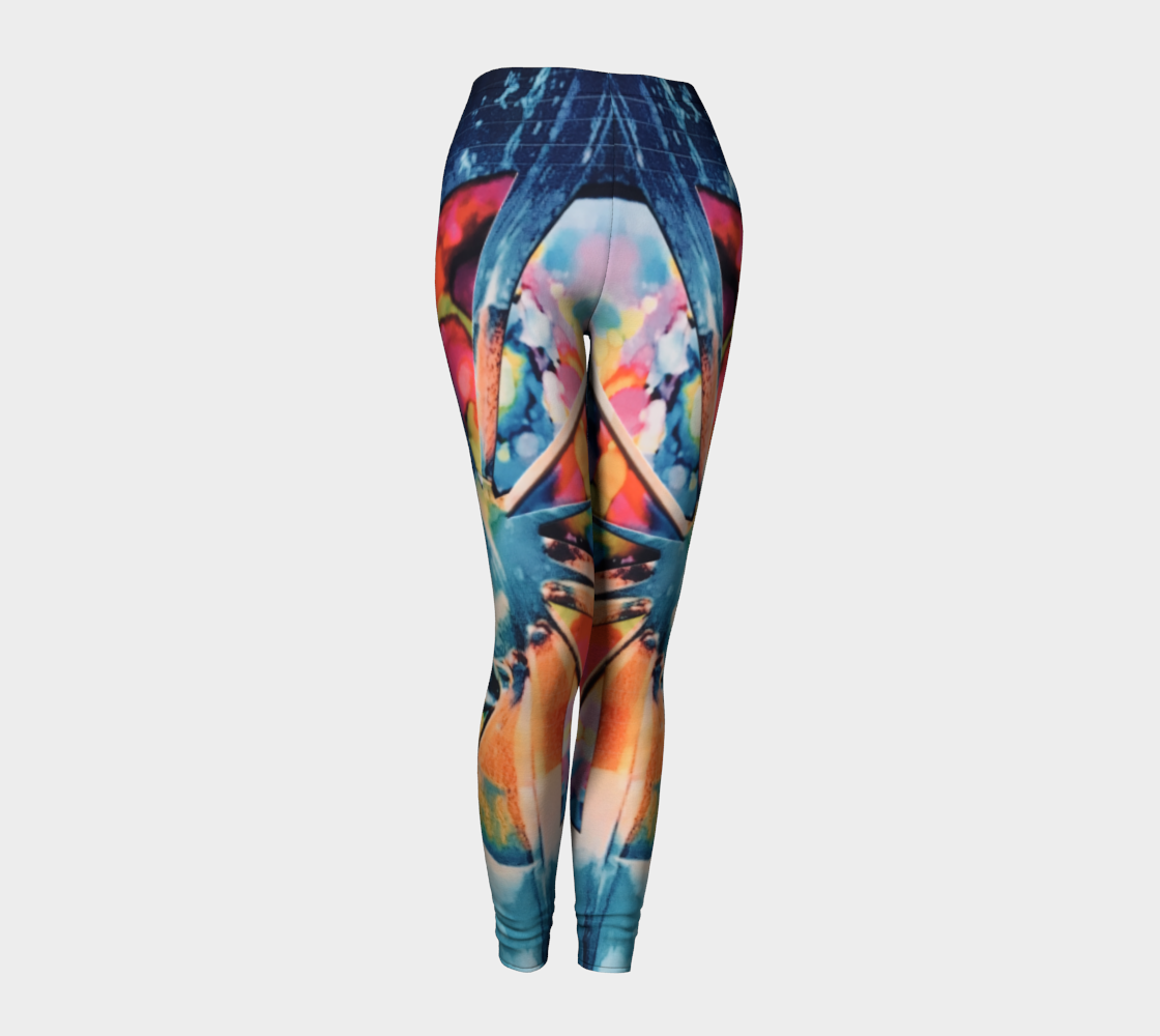 Shattered (adult leggings) preview #1