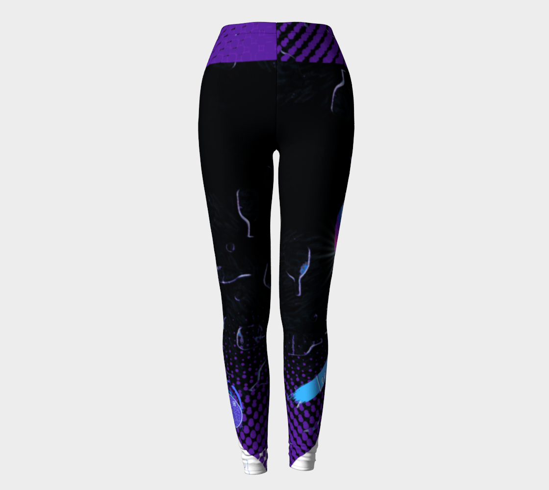 Let's Go (leggings), Lee Whitwell inspired, Pickleball Mantrawear preview #2