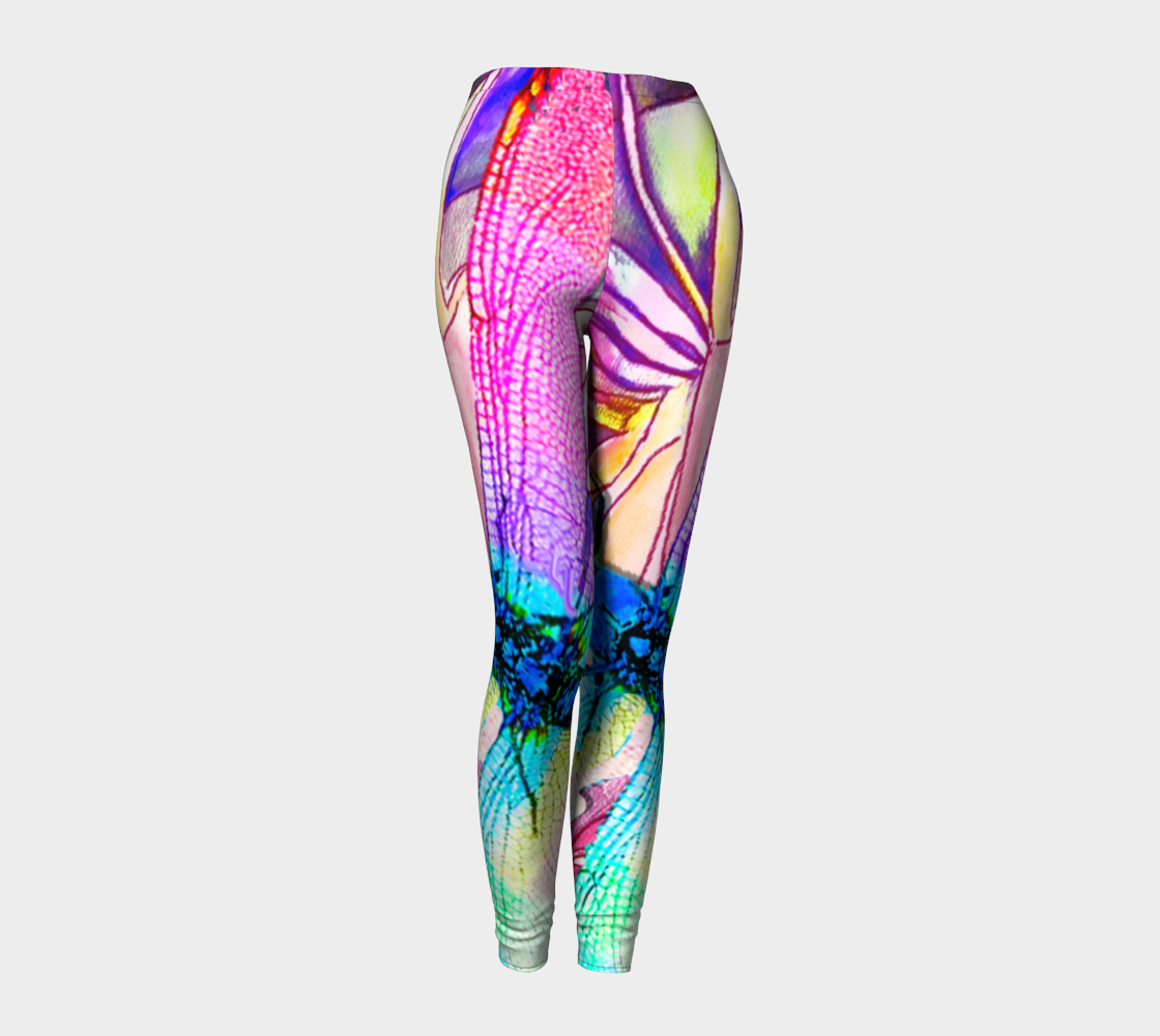 Dragonfly Dream (adult leggings) 3D preview