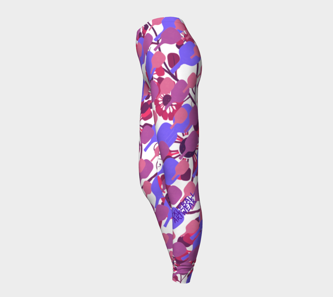 Purple & Rose Paddle signature series, Pickleball ARtwear preview #3
