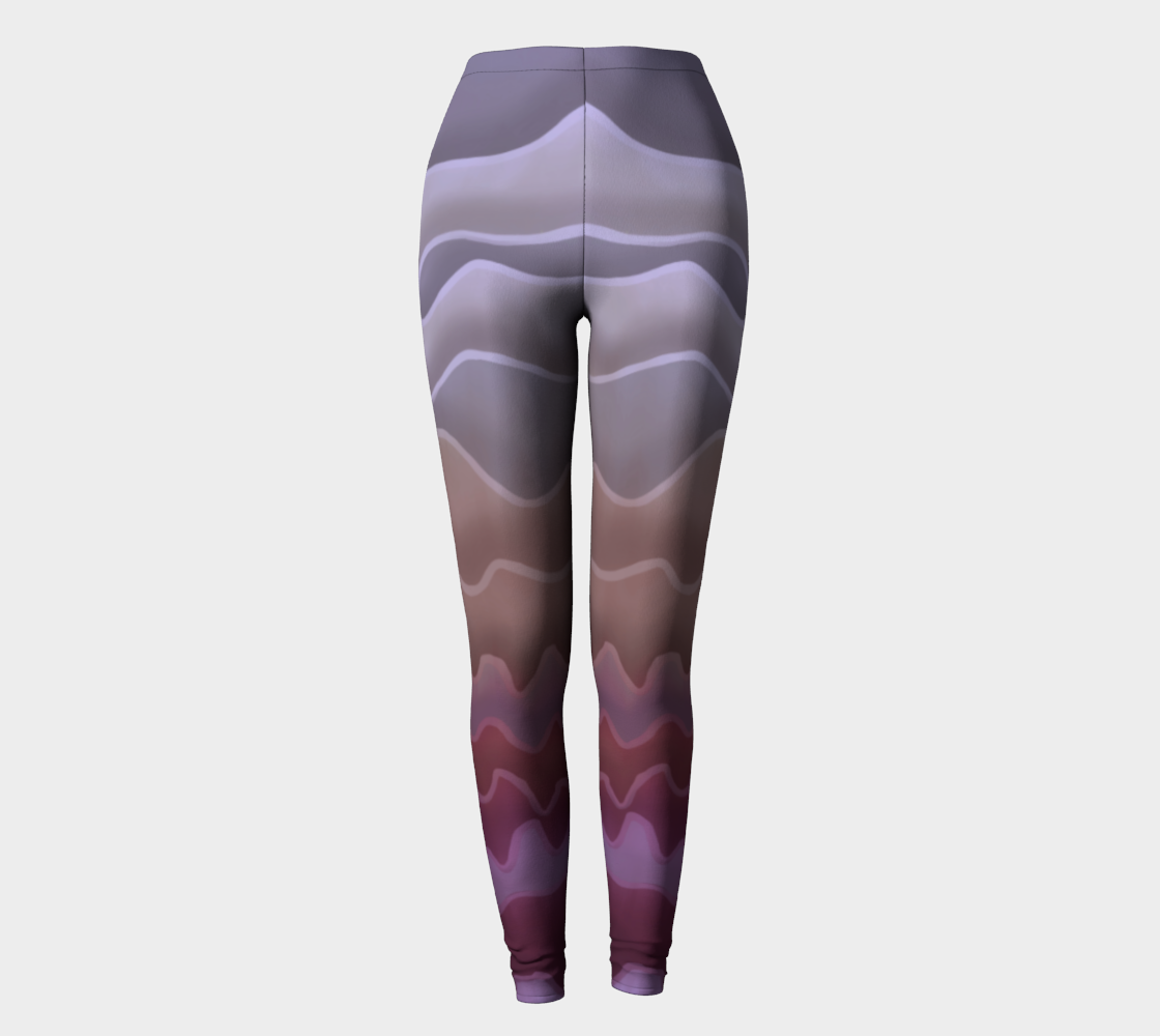 Layers Purple Leggings  preview