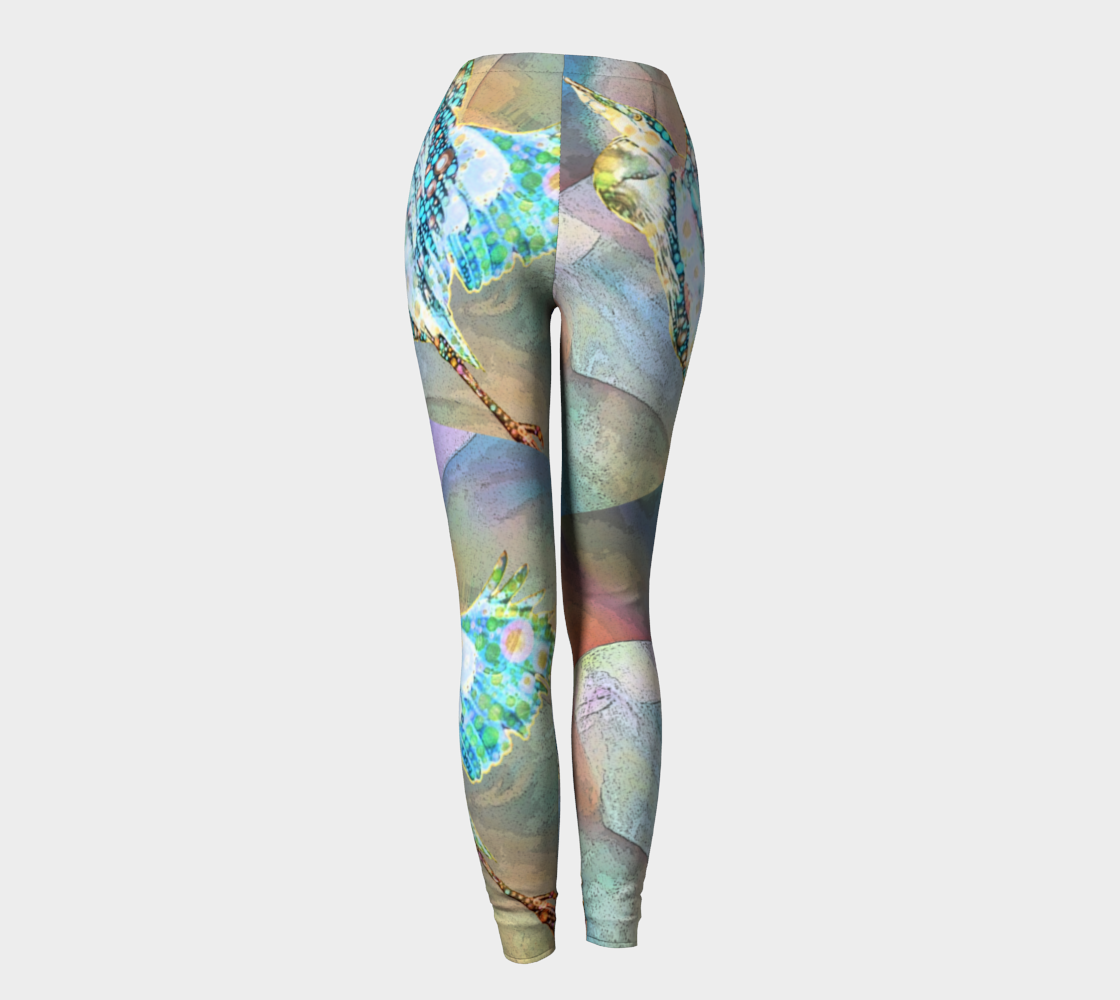 Heron (adult leggings) preview #4