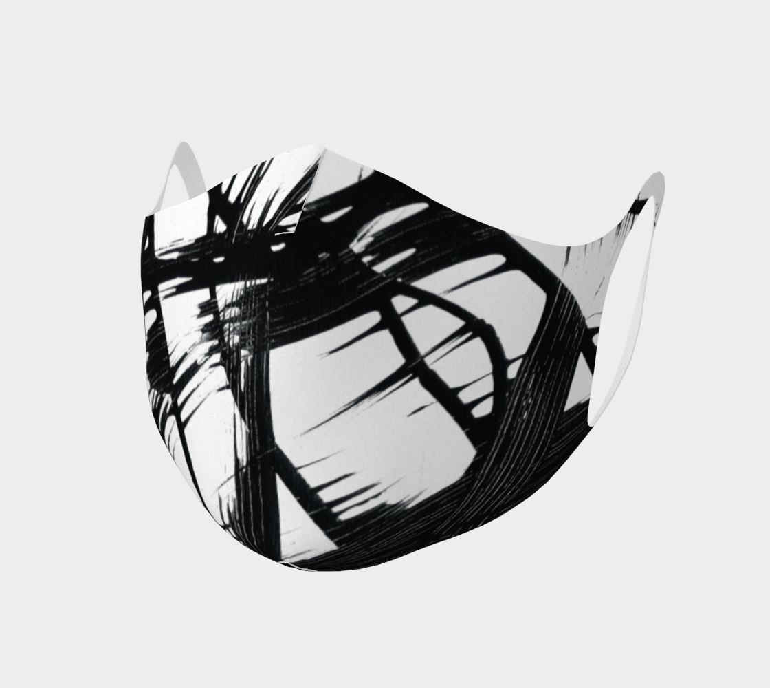 Aperçu de Whipped Into Motion Black On White #1