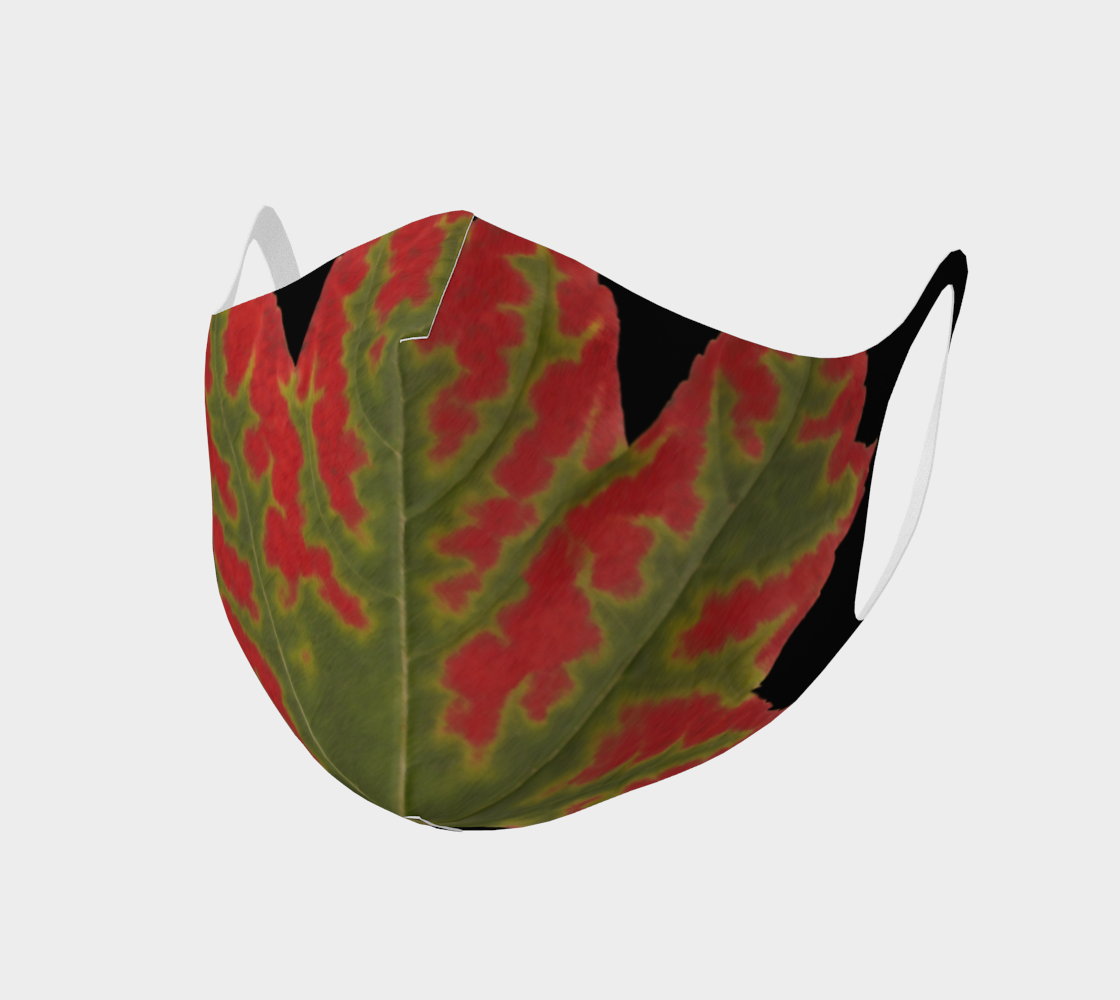 Aperçu de Canada Maple Leaf Mask - Fiery