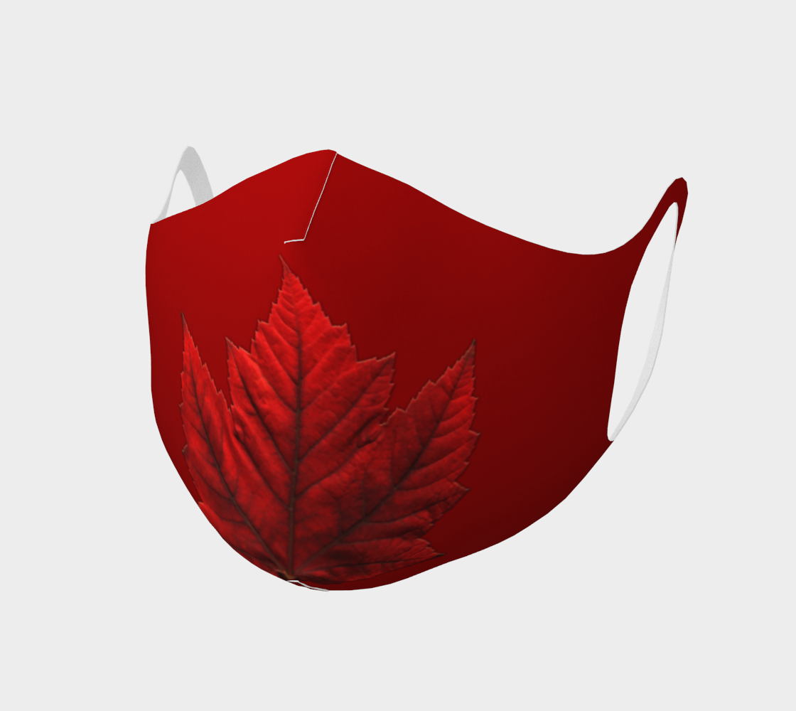 Aperçu de Canada Masks Canada Maple Leaf Face Masks