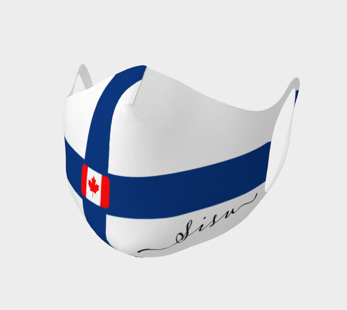 Finland Canada Sisu Double Knit Face Covering preview