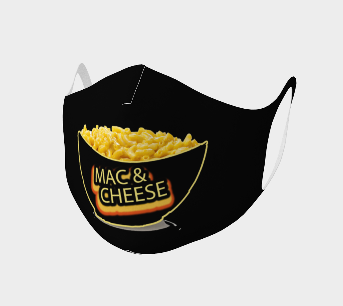 Mac & Cheese face mask preview
