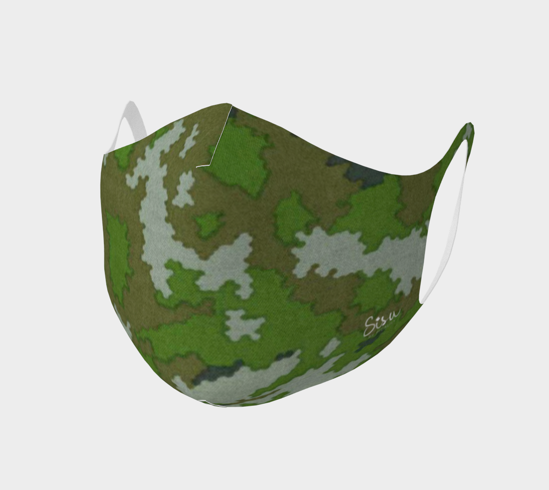 Finnish Army Cold Camo Double Knit Face Covering preview
