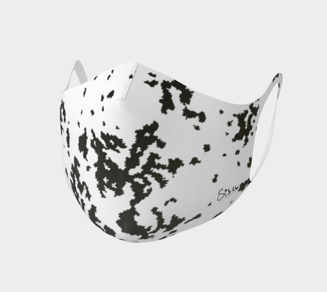 Finnish Army Snow Camo Double Knit Face Covering thumbnail #2