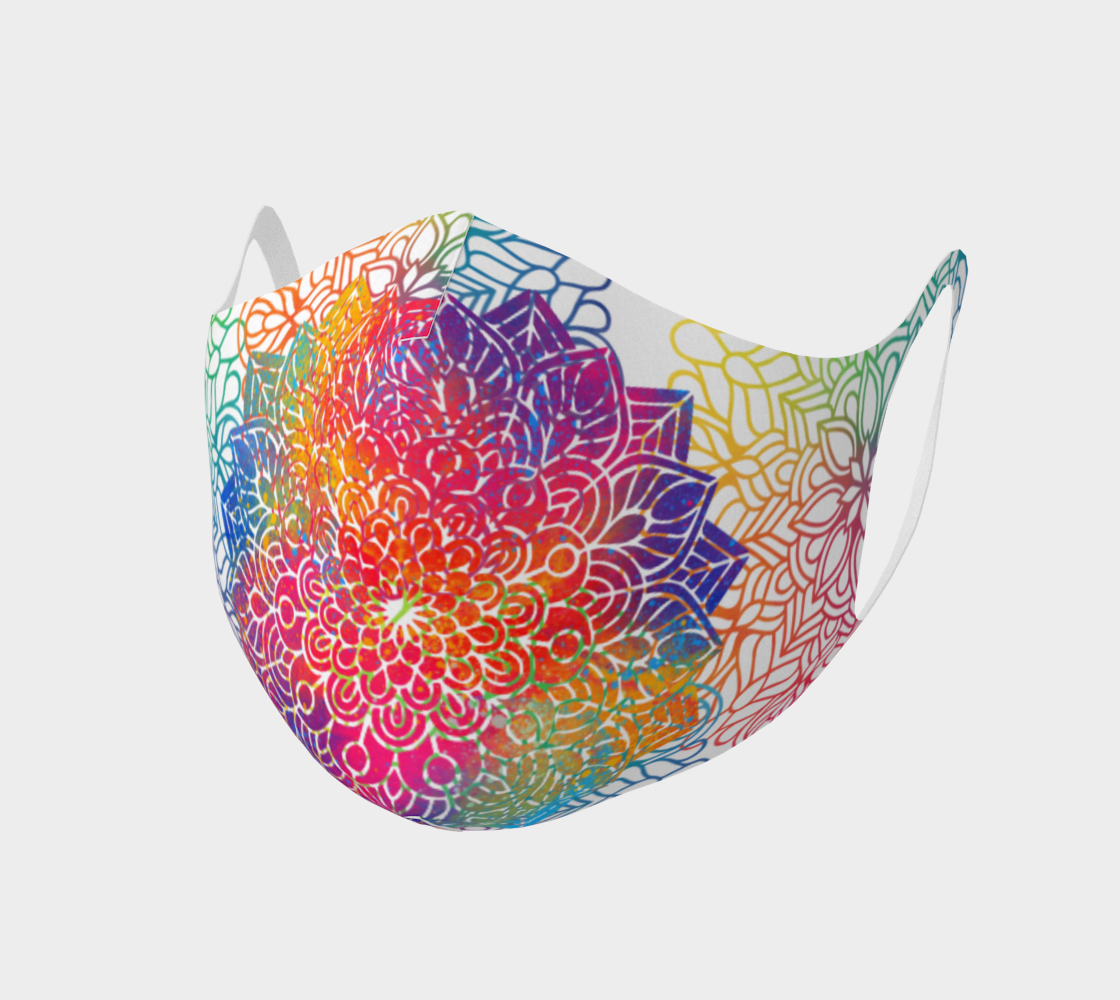 Mandala face mask 1 preview