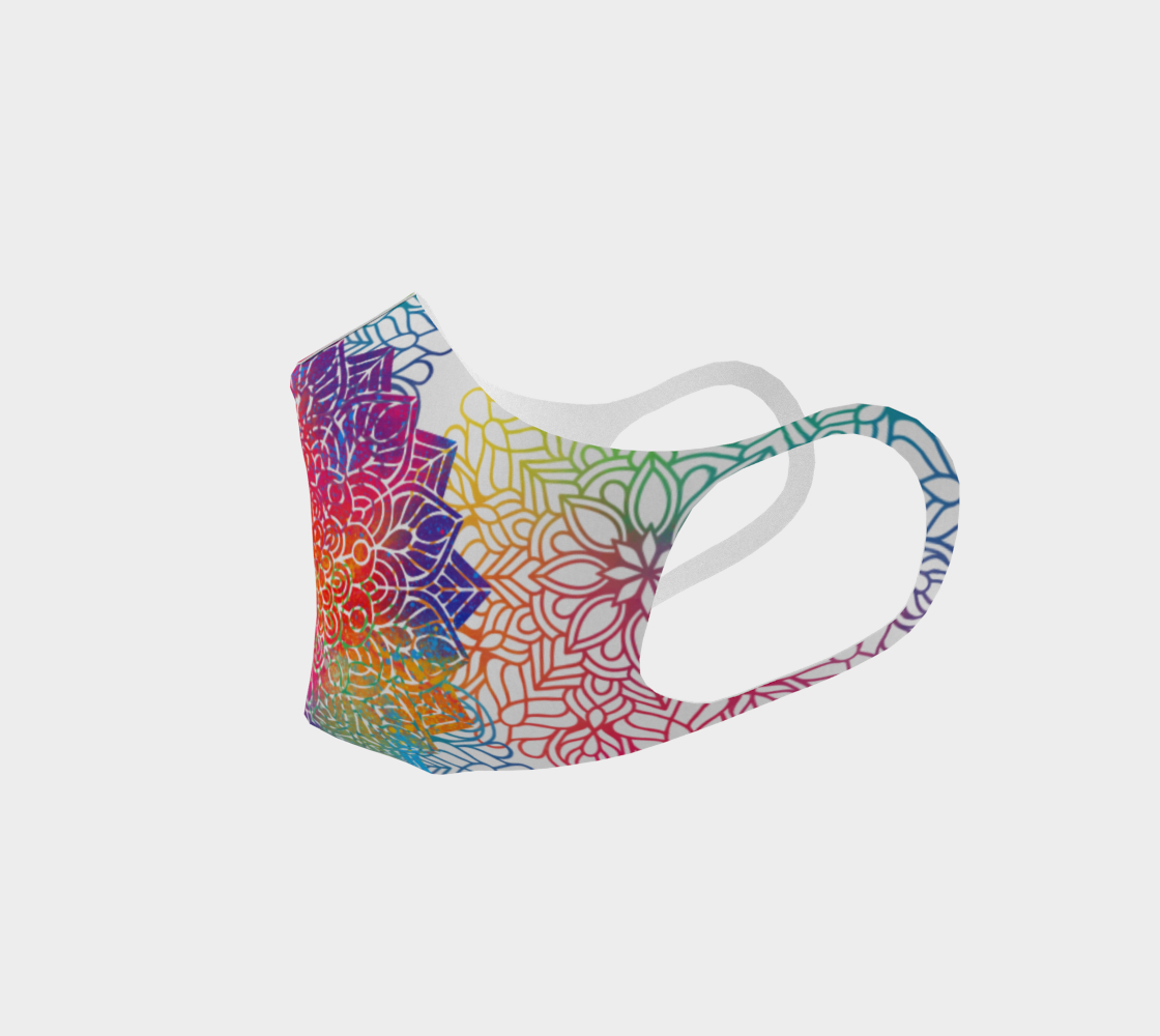 Mandala face mask 1 preview #2