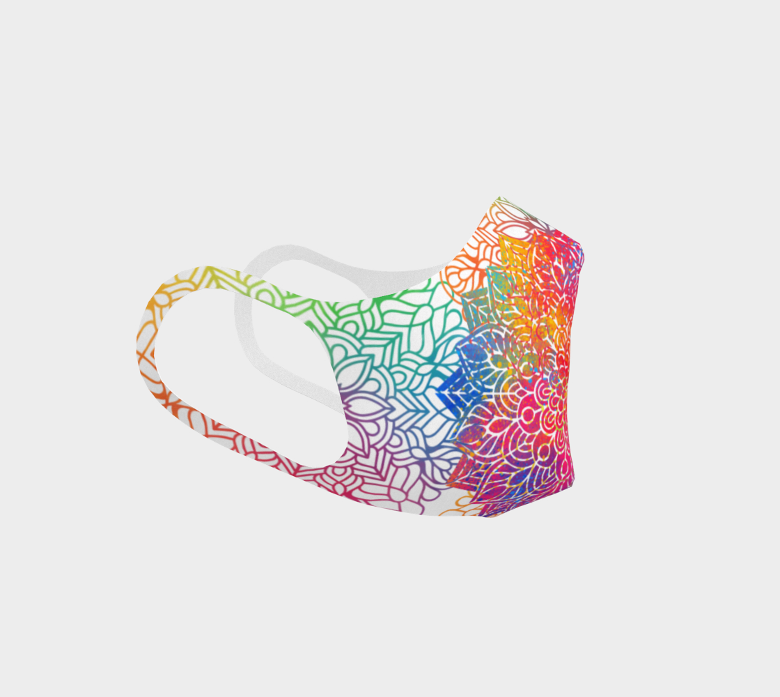 Mandala face mask 1 preview #3