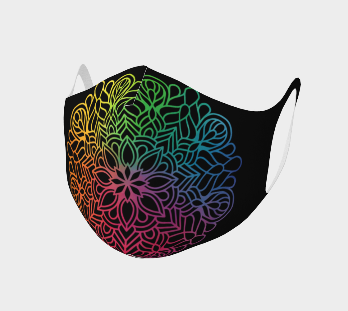 Mandala face mask 2 preview