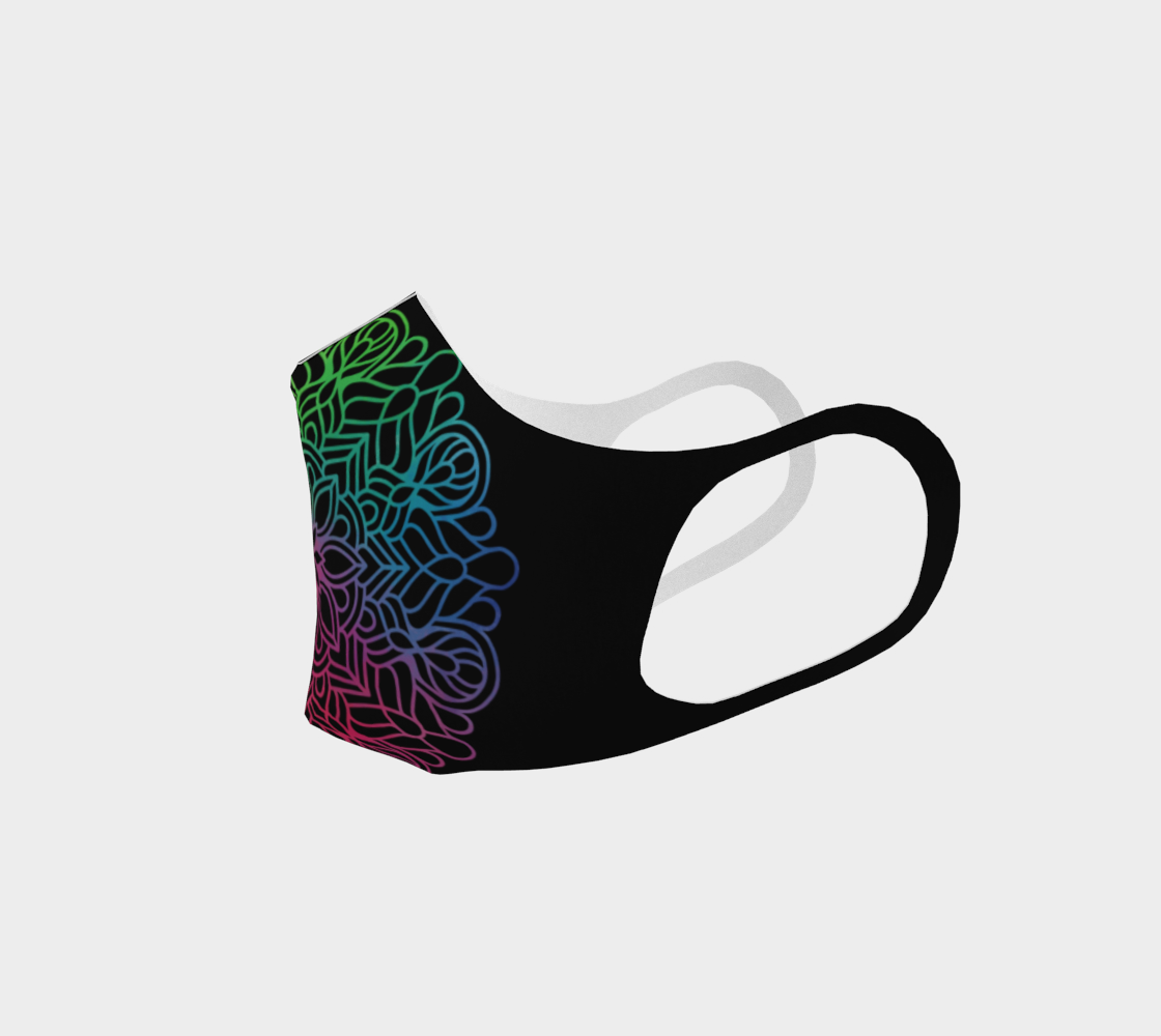 Mandala face mask 2 preview #2