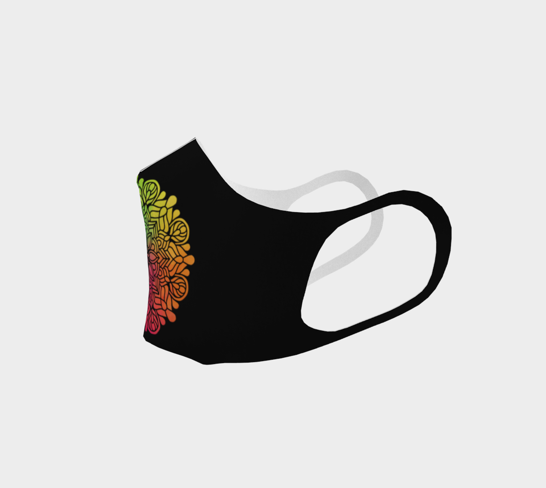 Mandala face mask 5 preview #2