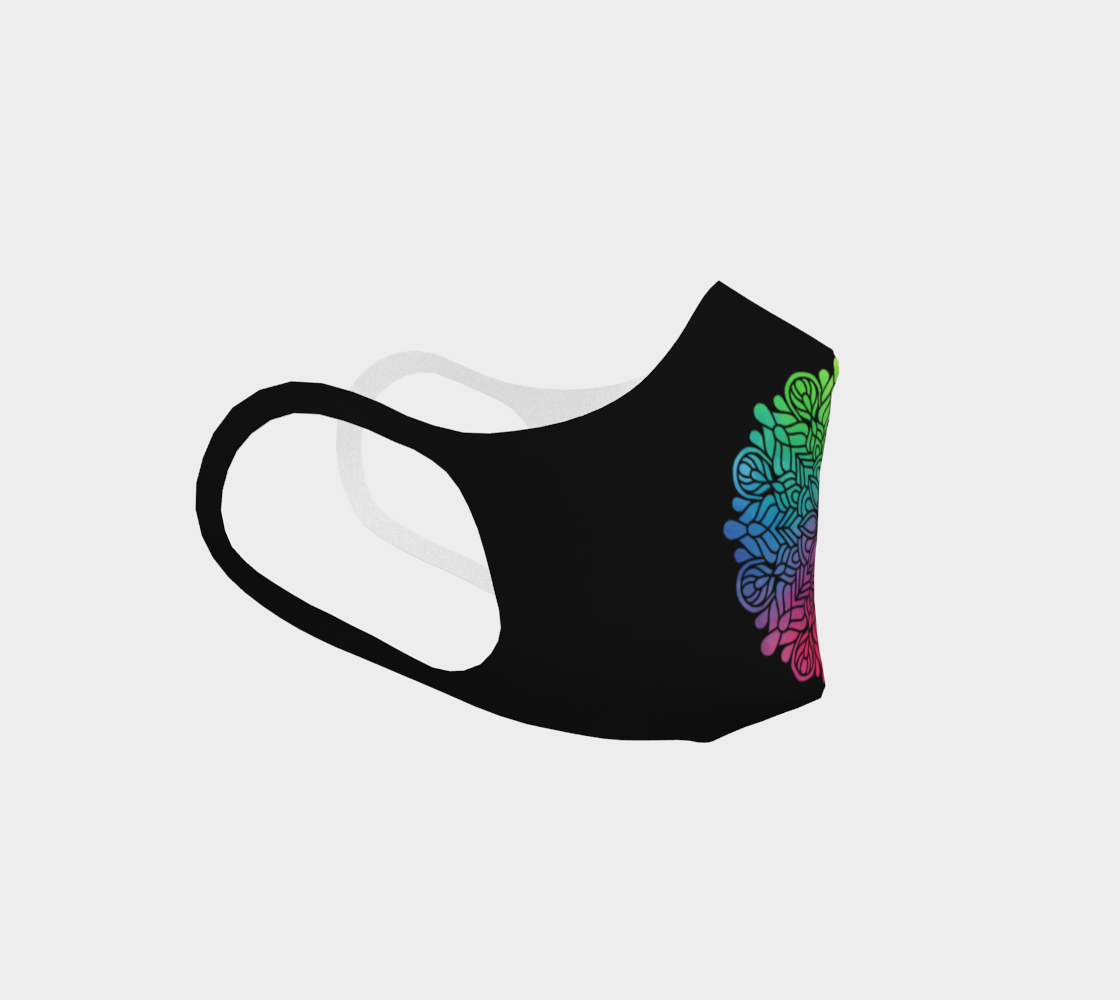 Mandala face mask 5 preview #3