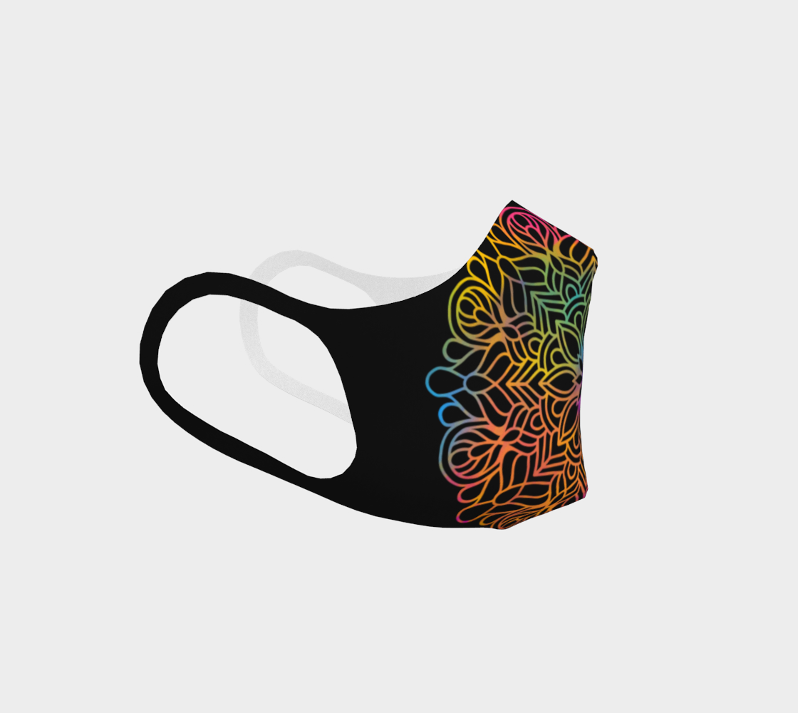Mandala face mask 6 preview #3