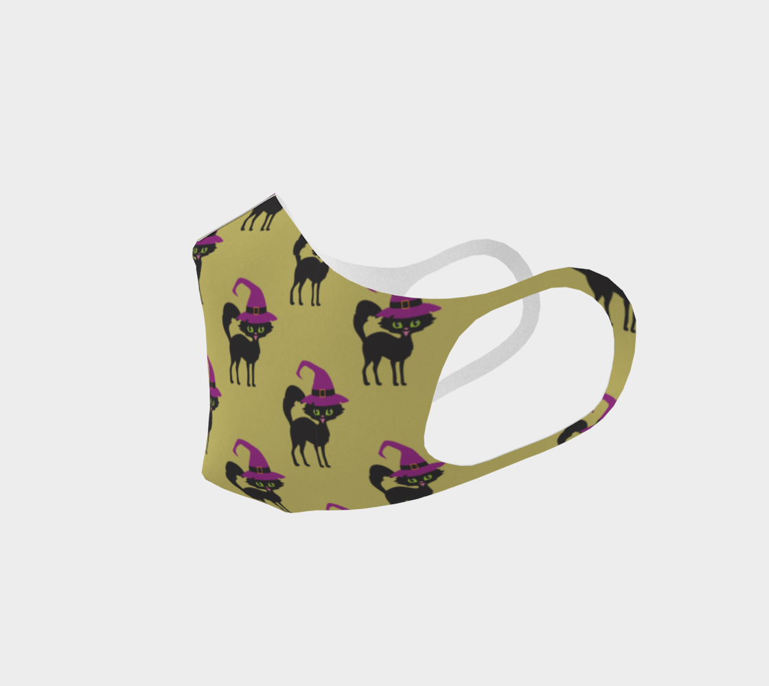 Halloween cat mask 1 preview #2