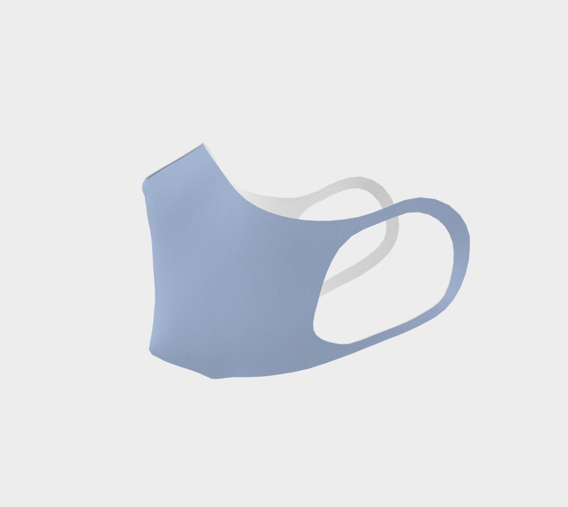 Pale Blue Face Covering preview #2